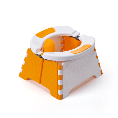 18kg Wit Oranje Grijze Dieren Patroon Baby Potty Toilet met Customized Logo