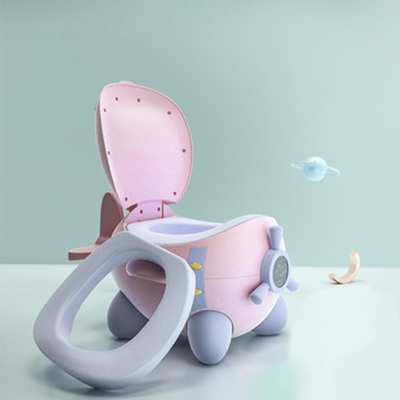 Gepersonaliseerde vliegtuig cartoon baby training pot met EN71 test certificaat