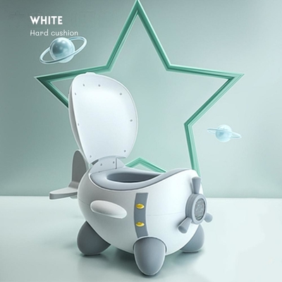 Gepersonaliseerde vliegtuig cartoon baby training pot met EN71 test certificaat