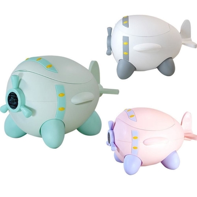 Gepersonaliseerde vliegtuig cartoon baby training pot met EN71 test certificaat