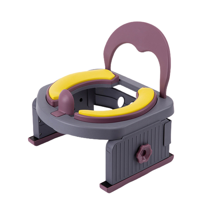 Zwart Kinderen Draagbare Baby Potty Training Toilet voor Outdoor Camping Auto Reizen
