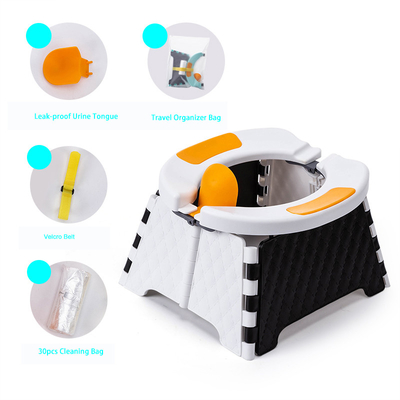 Geweldig dierpatroon Baby toiletpot PP TPE Aanpasbare kleuren