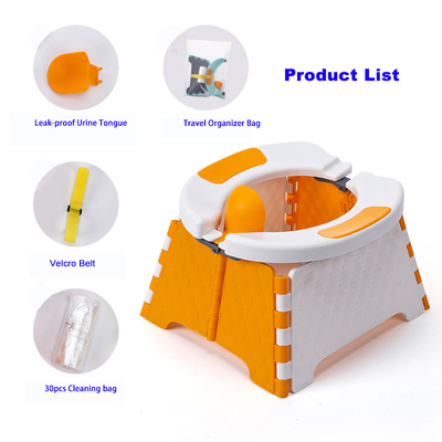 Geweldig dierpatroon Baby toiletpot PP TPE Aanpasbare kleuren