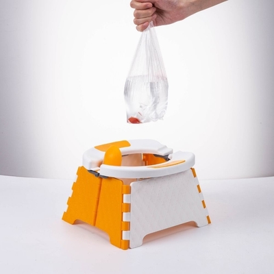PP TPE dierpatroon baby toiletpot voor wit Oranje Grijs