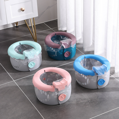 Custom Logo Baby Toilet Potty in Serenity Blauwe Oceaan Vriendelijk PP TPE voor Potty Training