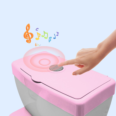 Grijs Roze Blauw EN71 Test Gecertificeerd Baby Training Potty Toilet Kit met Custom Logo