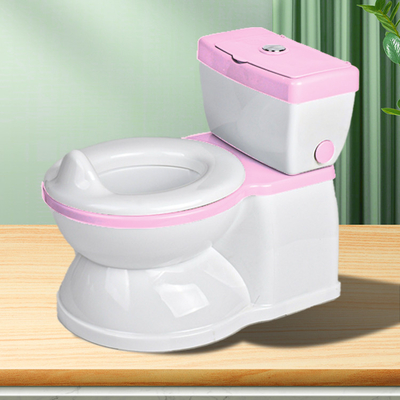 Grijs Roze Blauw EN71 Test Gecertificeerd Baby Training Potty Toilet Kit met Custom Logo