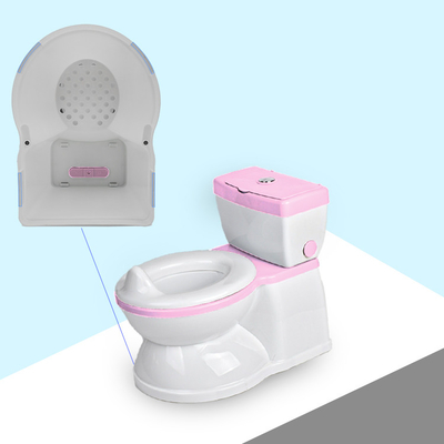 Grijs Roze Blauw EN71 Test Gecertificeerd Baby Training Potty Toilet Kit met Custom Logo