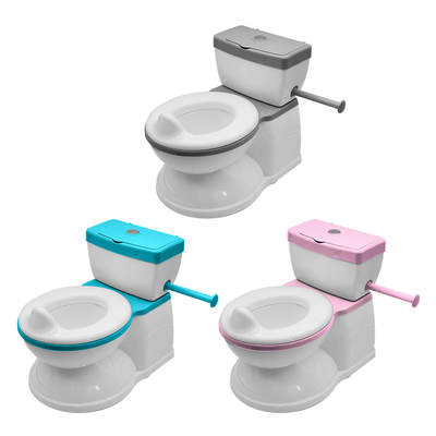 Eco Friendly Kids Potty met aangepast logo Toilet Trainer voor peuters in blauw/roze/wit