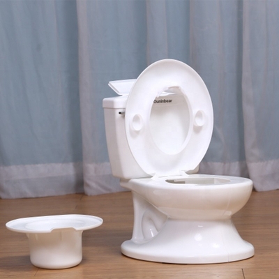 Opvouwbare baby toiletstoel poesje trainer in roze/wit/blauw EN-71 gecertificeerd milieuvriendelijk