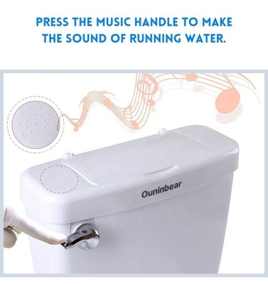 Multifunktioneel groot vierkant babypotje toilet met spoelgeluid