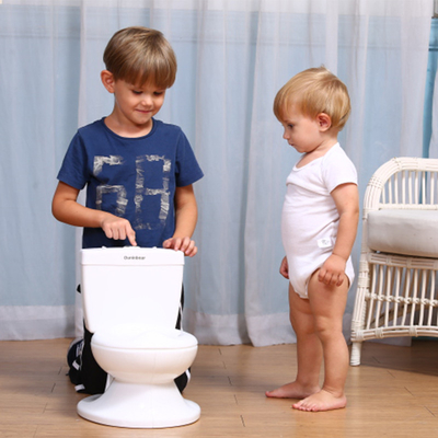 Multifunktioneel groot vierkant babypotje toilet met spoelgeluid