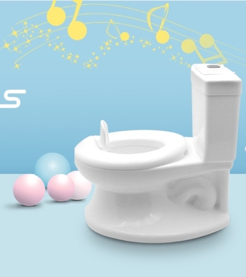 Echte kindertoiletten Baby-potty-toilet voor training in roze/wit/blauw