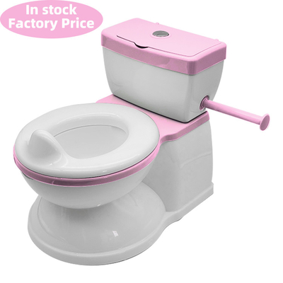 Blauw Roze Wit Kinderen Potty Toilet Trainer met Custom Logo Aanvaarding en Eco Friendly Design