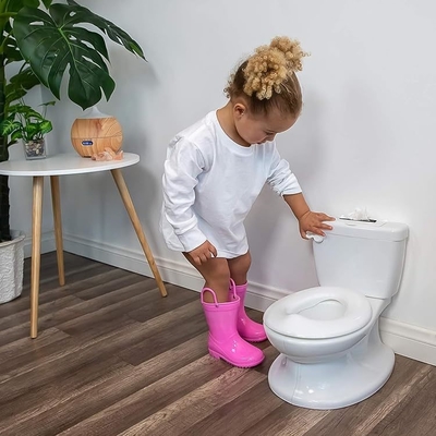 Eco-vriendelijk EN-71-gecertificeerd kinderpottoilet met aangepast logo