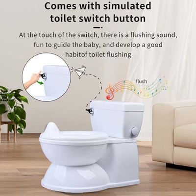 Custom Logo Baby Potty Toilet EN-71 Gecertificeerde Paarse Training Potty voor baby's