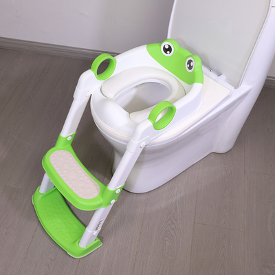 Zacht kussen babypotje trainingstoiletstoel met stap stoel ladder milieuvriendelijk ontwerp