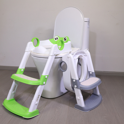 Zacht kussen babypotje trainingstoiletstoel met stap stoel ladder milieuvriendelijk ontwerp