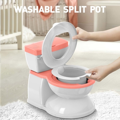Groothandel Opvouwbare babykloof Training Toilet PP Plastic Kinderen Draagbare Kloef Voor Kleuters