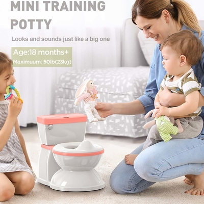 Groothandel Opvouwbare babykloof Training Toilet PP Plastic Kinderen Draagbare Kloef Voor Kleuters