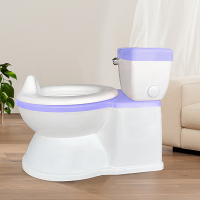 Nieuwe Muziek Baby Potty Training Toilet Met Flush Sound Plastic Kinderen Kleuter Grootte