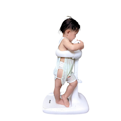 Staande badfunctie Baby Kinderen badkuip Badtafel Grijs ABS Baby Pasgeboren kont Wassen Artifact