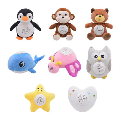 Nieuwe Baby Sterrennacht Gevulde Dierenpop Muziek Kalmerende Slaap Kinderen Creatief Geschenk Speelgoed