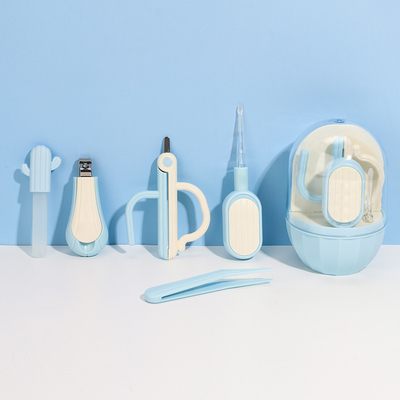 Cactus Shape Baby Nagelverzorging Set Nieuwgeborenen Speciaal Anti-knijpen Vlees Baby Scheren Veiligheid Nagelknippers Kinderenproducten