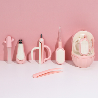 Cactus Shape Baby Nagelverzorging Set Nieuwgeborenen Speciaal Anti-knijpen Vlees Baby Scheren Veiligheid Nagelknippers Kinderenproducten